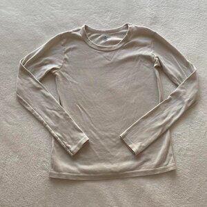 brandy melville off-white long sleeve